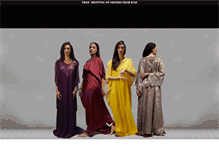 Tablet Screenshot of luxurykaftans.com